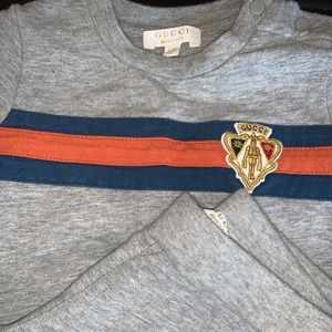 Gucci baby pants and sweat shirt set